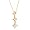 14k Yellow Gold 3-Stone Princess-Cut Diamond Pendant (1/2 cttw, I-J Color, I1-I2 Clarity), 18