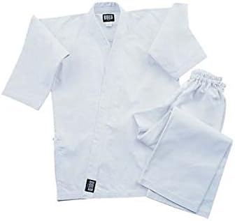 7.5 oz White Middleweight Traditional Sets - size 0