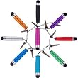 Bestwe� Packung mit 9 Stylus - schwarz,gelb,sliver,Blau, Sea Blue, Green,lila,hot pink.rot - Universal-Touchscreen-Stift f�r Feuer iPhone 5 iPad 3 Ipad 2 iPod iPhone 3G 3GS 4S Motorola Xoom Samsung Galaxy Tab 8,9 10,1,Galaxy S3 I9300, Galaxy note 2 n7100, Nokia lumia 920,Blackberry Playbook HTC Flyer Tablet Evo anzeigen