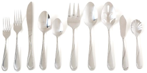 Gibson Carolyn 89-Piece Flatware Set