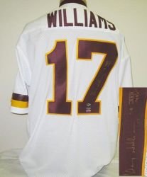 Doug Williams Signed White Washington Redskins Jersey w/SB XXII MVP