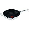 Tefal by Jamie Oliver Stainless Steel Wok, 30 cm