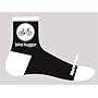 Bike Hugger Socks High Cut, B/W