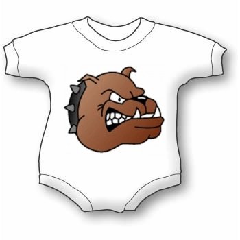 Tuff Bulldog Baby Ultrasoft Onesie