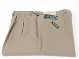 Ralph Lauren Mens Double Pleated Tan Wool Dress Pants - Size 34 x32