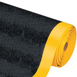 2' x 5' Black/Yellow Premium Anti Fatigue Mat (MAT253BY) Category: Floor Mats