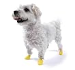 Natural Rubber Dog Boots - Reusable and Disposable Dog Booties (Dog Boots) - Yellow - XX-Small (XXS)
