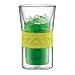 bodum PRESSO �V���R���o���h�t�_�u���E�H�[���O���X 0.3L LGR 2�Z�b�g 10958-565