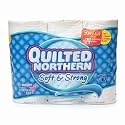 Quilted Northern Bathroom Tissue, Soft & Strong, 9 Mega Rolls = 24 Regular Rolls 9 ea