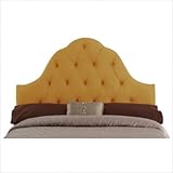 Tufted High Arch Headboard in Aztec Size: King