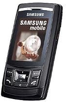 SIM Free Unlocked Samsung D840 Noir Black Mobile Phone