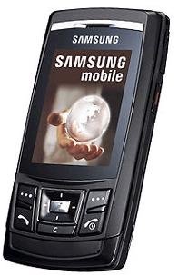 SIM Free Unlocked Samsung D840 Noir Black Mobile Phone