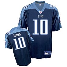 Reebok Tennessee Titans Vince Young Youth Replica Alternate Jersey Small