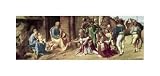 Adoration of The Magi by Giorgio Giorgione. Size 15.97 inches width by 5.57 inches height. High Quality Art Poster Print