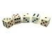 DICE INLAID 5/8 SET OF 5, SET/5, 04-0265 CRISLOID, INC BAR TOOLS
