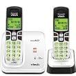 VTech CS6219-2 DECT 6.0 Cordless Phone, Silver/Black,  2 Handsets