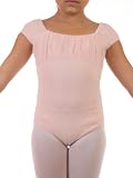 Produkt-Bild: Kinder Ballettanzug mit Herzchen-Dekor, in ROSA und HELLBLAU