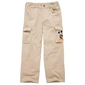 Disney Cargo Khaki Mickey Mouse Pants for Boys