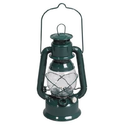 GUILLOUARD - Lampe tempète La Luciole laquée vert jardin *