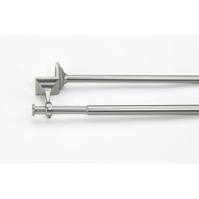 Umbra Mission 24 to 36-Inch Double Tension Curtain Rod, Nickel
