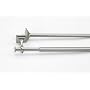 Umbra Mission Double Tension Curtain Rod, Designed by the Umbra Design Group, Nickel, 24 - 36"