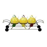 Match Point Tennis Ball Condiment Caddy