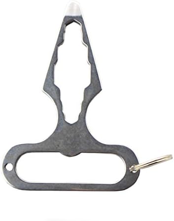 Fameway® spike Defense Tool screwdriver bottle opener Multi-function Keychain