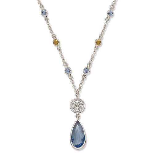 Denver Nuggets Crystal Logo Necklace