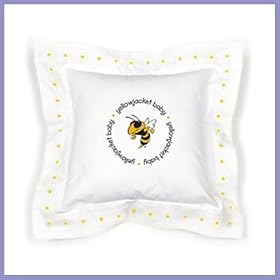 Baby Fanatic Georgia Tech Yellow Jackets Baby Pillow Linen