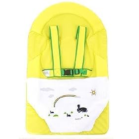 Baby Changing Mat with Safety Harness (Lemon)