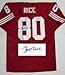 Jerry Rice San Francisco 49ers Authentic NFL Autographed Throwback Jersey