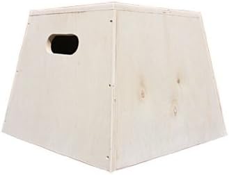 New Plyometric Platform Box Set 12"/16"/20" for Crossfit Training Jump Box Wood Box - Bomba Gear