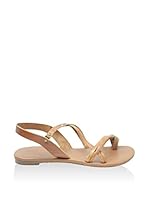 Gio & Mi Sandalias planas (Marrón)