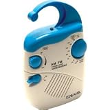 Craig AM FM Shower Radio