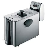 DeLonghi D14527DZ 3.0 Lb. Stainless Steel Dual Zone Deep Fryer