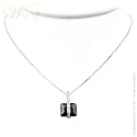 STUDIO 925: *FIREBOLT BLACK DIAMOND CZ 4.2 TCW PENDANT*