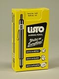 Listo 1620 Marking Pencil, Box of 12, WHITE