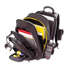Targus CityGear Chicago Laptop Backpack - Notebook carrying backpack - 15.4" - gray, black, yellow