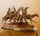 IMAGE OF OLD DRAGOONS American Bronze Handmade Sculpturer By Frederic Remington REGULAR Size 10 INCH HIGH