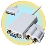 iPad Dock Connector to VGA Adapter + Audio Output