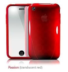 iSkin Solo FX Case for Apple iPhone 3G, Passion Red