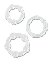 California Exotics Island Rings, Clear