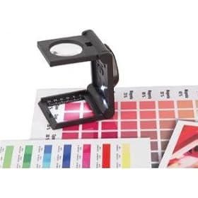 Alvin CG8X 8X LED Folding Linen Tester