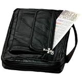 Review Embassy  / Embassy™ Italian Stone™ Design Black Genuine Leather Bible Cover