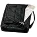 **Free Shipping** Embassy Embossed Genuine Leather Book or Bible Cover - Black