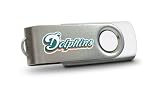 Centon Miami Dolphins Edition NFL DataStick Swivel 8 GB USB 2.0 Flash Drive