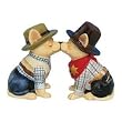 Aye Chihuahua "Cowgirl & Cowboy" Figuirine