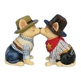 Aye Chihuahua "Cowgirl & Cowboy" Figuirine