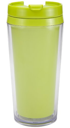 Zak Designs 14-Ounce Travel Tumbler, Solid Kiwi