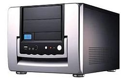 City Travel Guides Discounted  PC Hardware : Micro ATX Tower SuperPower Cube Mars silber/schwarz